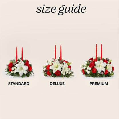 Seasonal Festivities Centerpiece –  Luxesse Roses, Herriman UT