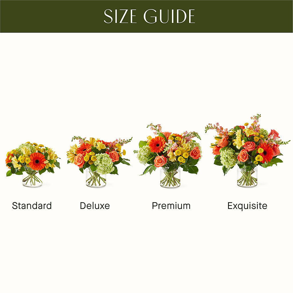 Autumn Sunshine Bouquet –  Luxesse Roses, Herriman UT