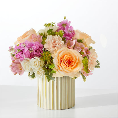 Paradise Bouquet with Ivory Vase –  Luxesse Roses, Herriman UT
