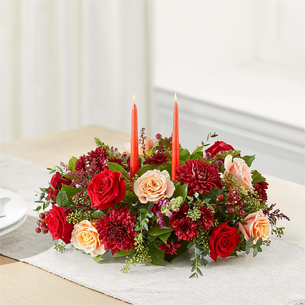 Most Thankful Centerpiece –  Luxesse Roses, Herriman UT