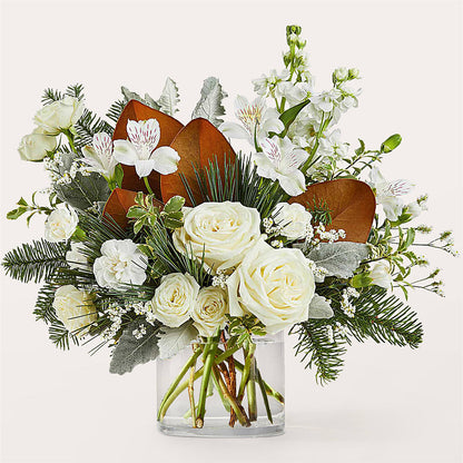 Fresh Snowfall Bouquet –  Luxesse Roses, Herriman UT