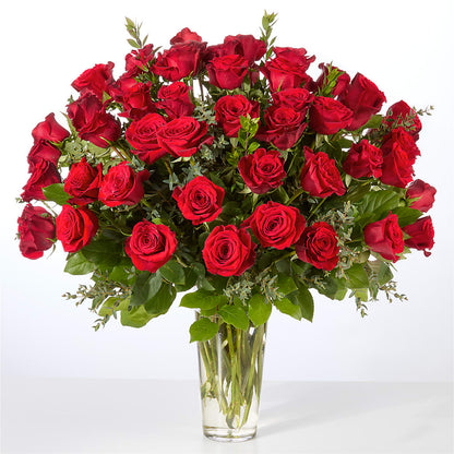 Forever Yours Fifty Stem Red Rose Bouquet –  Luxesse Roses, Herriman UT