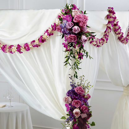 Color & Light Chuppah Decor –  Luxesse Roses, Herriman UT