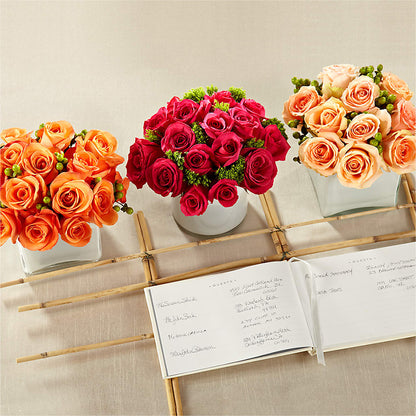 Dawn Rose Centerpiece –  Luxesse Roses, Herriman UT