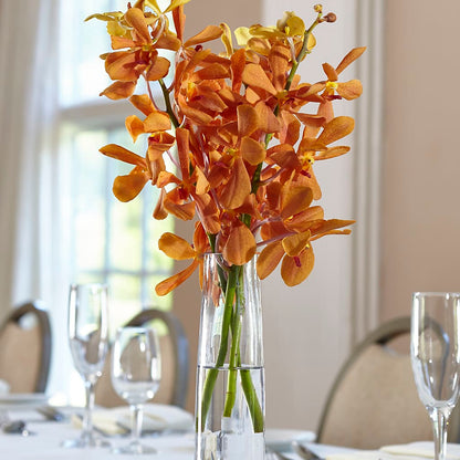 Orange Mokara Bud Vase –  Luxesse Roses, Herriman UT