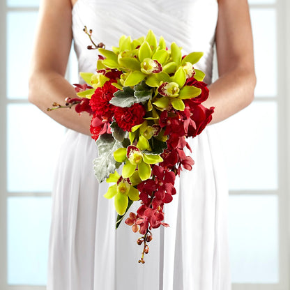 Elegant Orchid Bouquet –  Luxesse Roses, Herriman UT