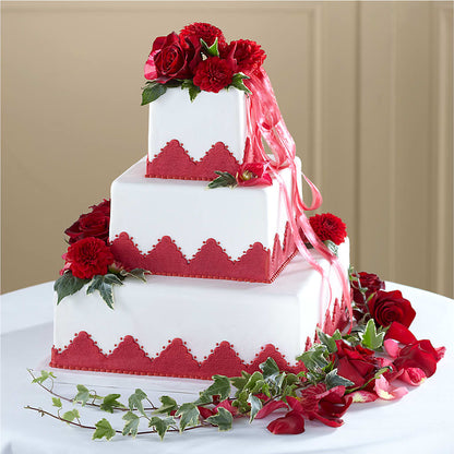 Forever Happiness Cake Decor –  Luxesse Roses, Herriman UT